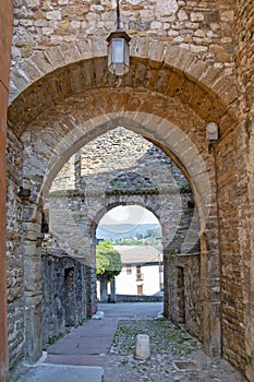 Belluno, Italy, Porta Ruga town gate photo