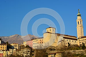 Belluno and Mount Serva