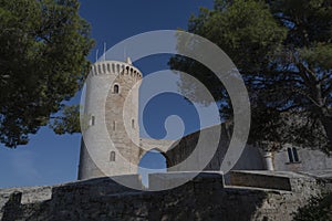Bellver Castile, Palma Majorca high on a hill for protection