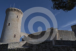 Bellver Castile, Palma Majorca high on a hill for protection