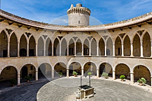 Bellver Castle inner court