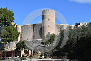 Bellver Castle in Palma de Mallorca, Spain