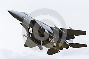 Belly of an F-15E Strike Eagle photo