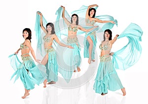 Bellydance harem collage