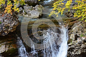 The BellÃ³s river in AÃ±isclo canyon, Ordesa national park, Pyrenees