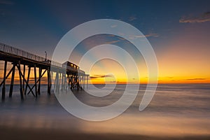 Belmar Fishing Pier sunrise