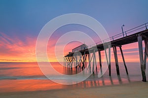 Belmar Fishing pier sunrise