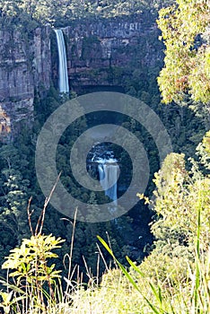 Belmore Falls, near Robertson, in New South Wales, Australia photo