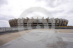 BELO HORIZONTE, BRAZIL - APRIL 12, 2024: Mineirao officially Estadio Governador Magalhaes Pinto is a football stadium in Belo