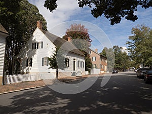 The Belo House in Old Salem, North Carolina, USA