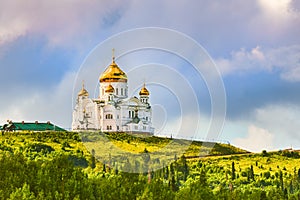 Belogorsky Monastery in Perm Krai, Russia