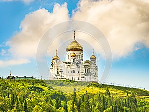 Belogorsky Monastery in Perm Krai, Russia