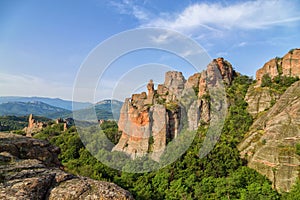 Belogradchik rocks in the early morning