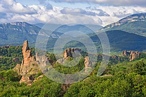 Belogradchik rocks in the early morning