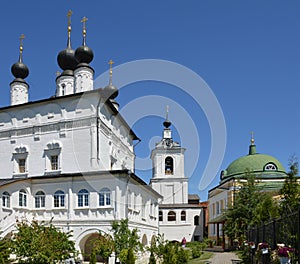 Belopesotsky Trinity Convent in Stupino, Southeast from Moscow