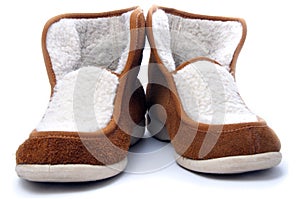 Belorussian heat-insulated winter slippers