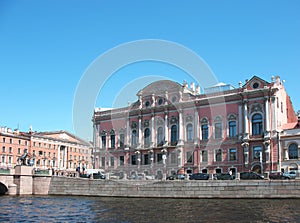 Beloselsky-Belozersky river Fontanka Palace