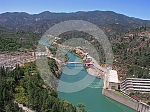 Below Shasta Dam