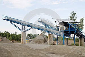 Belt conveyors photo