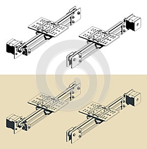 Belt driven linear actuator