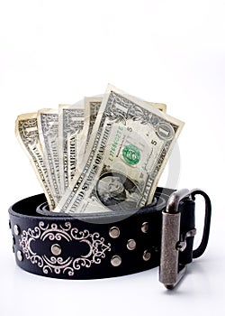 Belt with Money