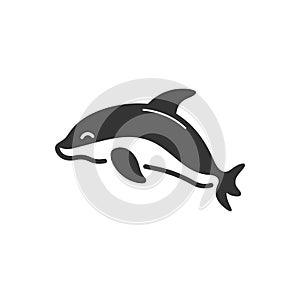 Beluga whale icon