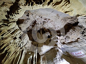 The Belum Caves is the largest and longest cave system in the Indian subcontinent  known for its speleothems