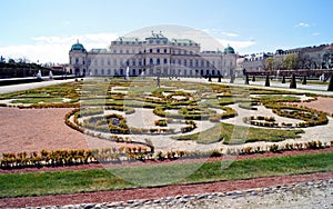 Belveder garden and palace