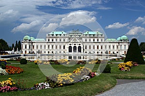 Belvedere Castle in Vienna