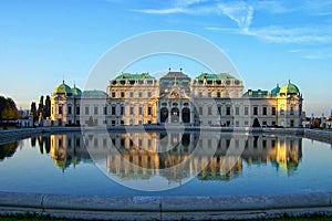 Belvedere Castle in Vienna