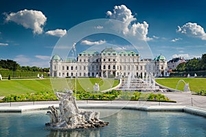 Belvedere Castle in Vienna photo