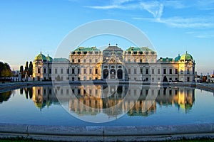 Belvedere Castle in Vienna photo