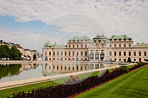 The Belvedere is a palace complex in Vienna in the Baroque style