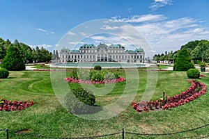 Belvedere palace in vienna