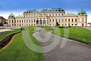 Belvedere Palace.Vienna photo