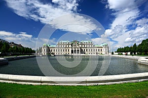 Belvedere Palace.Vienna photo