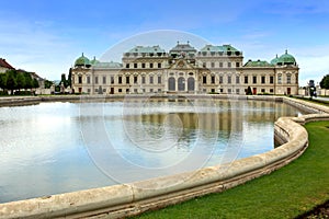 Belvedere Palace.Vienna photo
