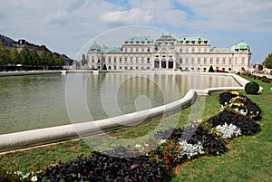 The Belvedere Palace of Vienna