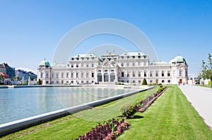 Belvedere Palace, Wien, Austria