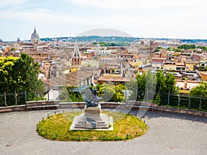 Belvedere, Pincian Hill, Rome, Italy