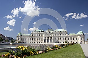 Belvedere in Vienna photo