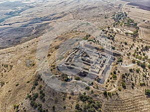 Fortaleza estrella de Jordán es un cruzado fortaleza en del Norte sobre el colina 20 sur 