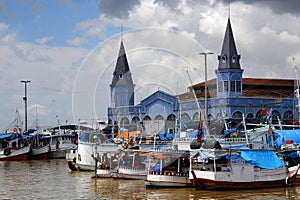 BelÃ©m, boats on the river - Brazil