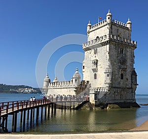BelÃ©m Tower, or the `Tower of St Vincent`