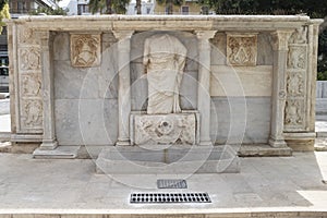 The Bembo Fountain named after the governor of Heraklion