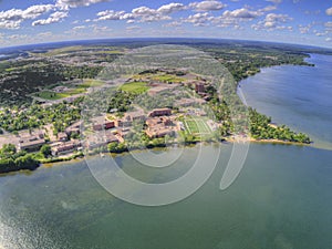 Bemidji State University is a College in a Town in Central Minnesota on the Shores of a Lake with the same Name