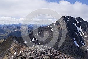 Ben Nevis Carn Mor Dearg Arete, Scotland