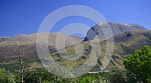 Ben Nevis and Carn Mor Dearg, Scotland, UK photo