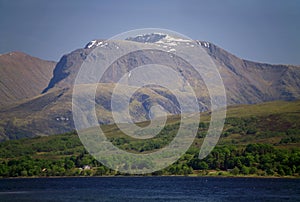 Ben Nevis and Loch Eil, Lochaber, Scotland, UK