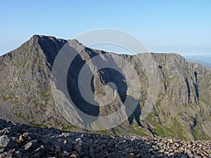 Ben Nevis viewed from Carn Mor Dearg, Lochaber, Scotland